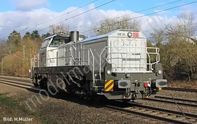 Lokomotywa spalinowa Vossloh DE18 DB Cargo, Ep.VI, dźwięk