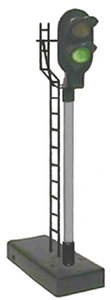 Tarcza ostrzegawcza 2 LED Ø5mm - pom, ziel
