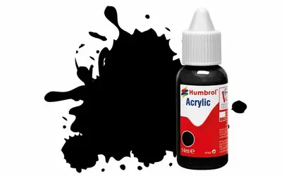 Farba akrylowa 21 Black - Gloss