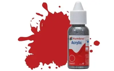 Farba akrylowa Humbrol 60 - Scarlet Matt 14ml