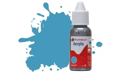 Farba akrylowa Humbrol 89 - Middle Blue Matt 14ml