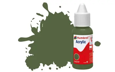 Farba akrylowa US Light Green - Matt nr 117  / 14 ml