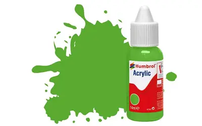 Farba akrylowa Fluorescent Signal Green Gloss nr 208 / 14 ml