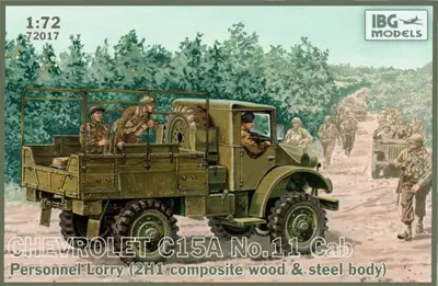 Polska ciężarówka Chevrolet  C15A No.11 Cab Personnel