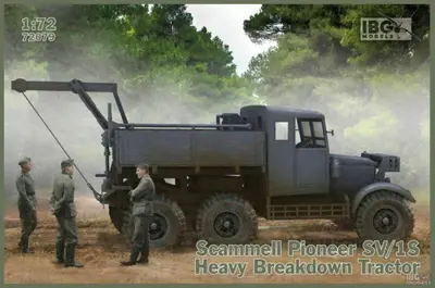 Niemiecki dźwig samobieżny Scammell Pioneer SV/1S Heavy Tractor