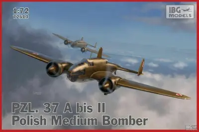 Polski bombowiec PZL P.37A bis II Łoś