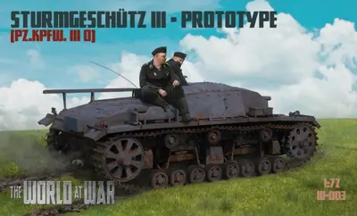 Niemieckie działo szturmowe Sturmgeschutz Stug III seria 0