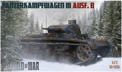 Niemiecki czołg średni PzKpfW III Ausf B