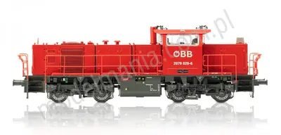 Lokomotywa spalinowa Rh 2070 ÖBB z dźwiękiem