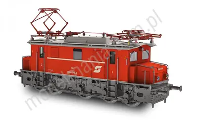 Lokomotywa elektryczna Rh 1080 ÖBB, czerwona