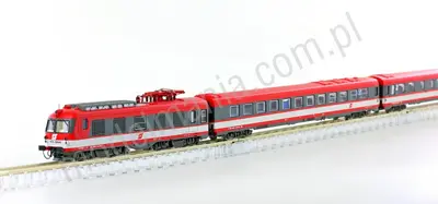 Wagon Rh 4010, 6 sztuk. ÖBB, Ep.III, czerwony/biały, Pflatsch