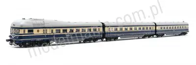 Wagon Rh 5045, 3-częściowy. ÖBB, Odc.III/IV, Niebieska Błyskawica