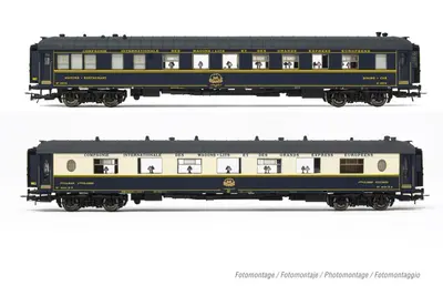 Zestaw 2 wagonów Pullman "Etoile du Nord" CIWL