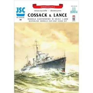 Brytyjskie niszczyciele COSSACK i LANCE