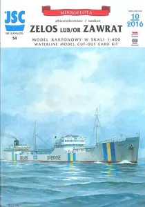 Zbiornikowiec szwedzki ZELOS lub polski ZAWRAT