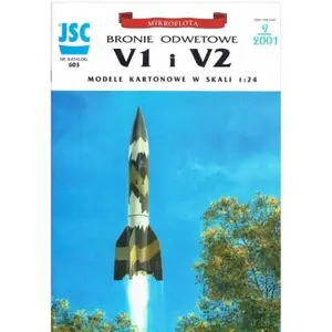 Bomba latająca Fieseler Fi 103 V1, rakieta V2, bronie odwetowe