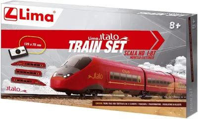 Analogowy zestaw startowy: pociąg TGV