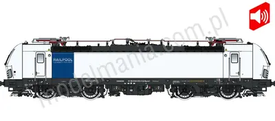 Elektrowóz BR 193 813 Vectron Railpool/Alpen-Sylt-Express, z dźwiękiem