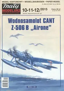Mały Modelarz - Wodnosamolot CANT Z-506 B "Airone"