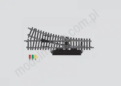 Rozjazd elektryczny prawy r=424,6 mm