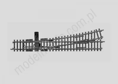Rozjazd lewy r=902,4 mm