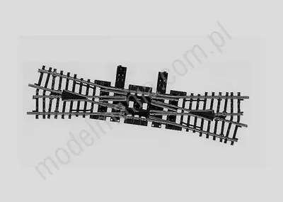Rozjazd krzyżowy podwójny 225 mm