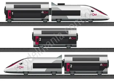 Zestaw startowy TGV Duplex Marklin my world (na baterie)