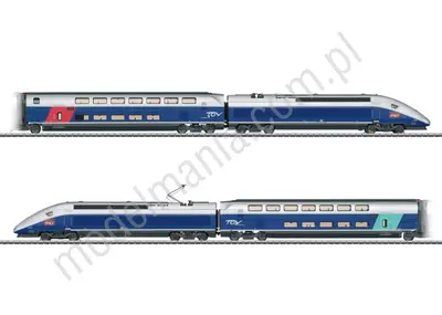 Szybki pociąg TGV Euroduplex