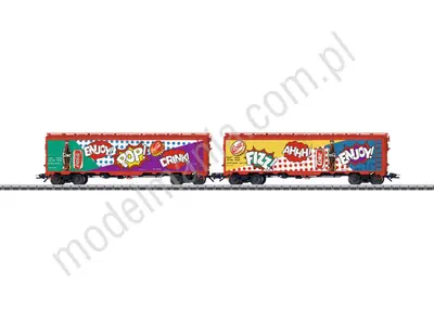 Zestaw wagonów towarowych „amerykański wagon chłodniczy”