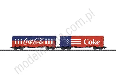 Zestaw wagonów towarowych „amerykański wagon chłodniczy”