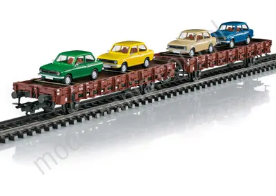 Zestaw 2 wagonów z kłonicami R 20 "DAF 66"