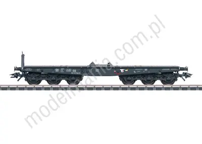 Wagon platforma do ciężkich ładunków typ SSym 46