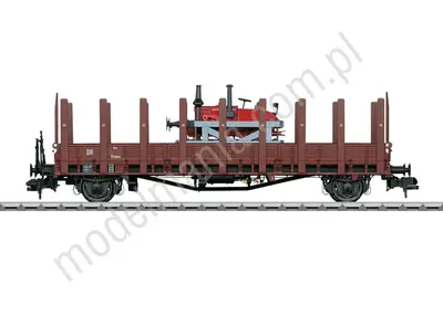 Wagon kłonicowy typ Rmm Ulm z ładunkiem