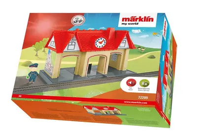Dworzec z dźwiękami do Marklin my world