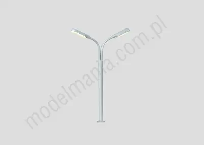 Lampa uliczna 2-ramienna