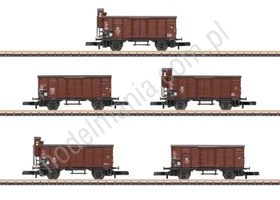 Zestaw wagonów towarowych G10 DB
