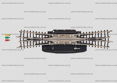 Rozjazd angielski 112,8mm 13° / R323mm