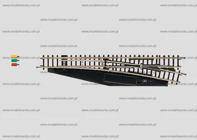 Rozjazd 110mm 13° R490 prawa elektryczna