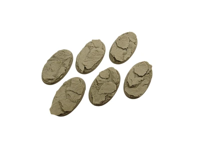 Shale Bases, Oval 60mm (4)