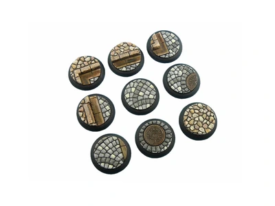 Cobblestone Bases, WRound 30mm (5)