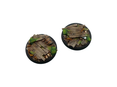 Wood Bases, WRound 50mm (1)