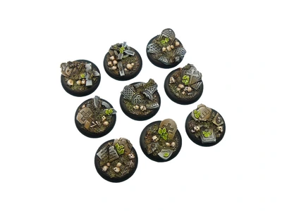 Graveyard Bases, Wround 30mm (5)
