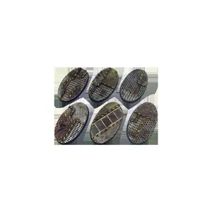 Tech Bases, Oval 60mm (4)