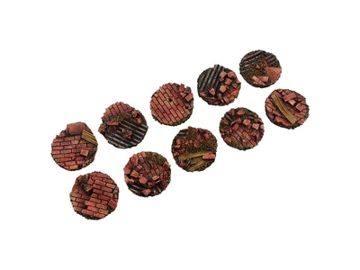 Old Factory Bases, 1" Flat (10)