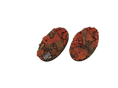 Old Factory Bases, Oval 90mm (2)