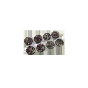 Dark Temple Bases, Round 32mm (4)