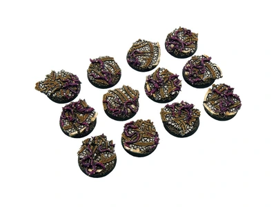 Dark Temple Bases, Round 25mm (5)