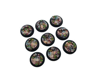 Ancient Bases, WRound 30mm (5)