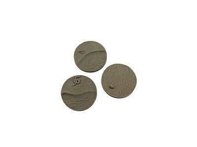 Desert Bases, Round 50mm (2)
