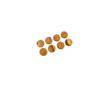 SWL Desert Bases Round 27mm (5)